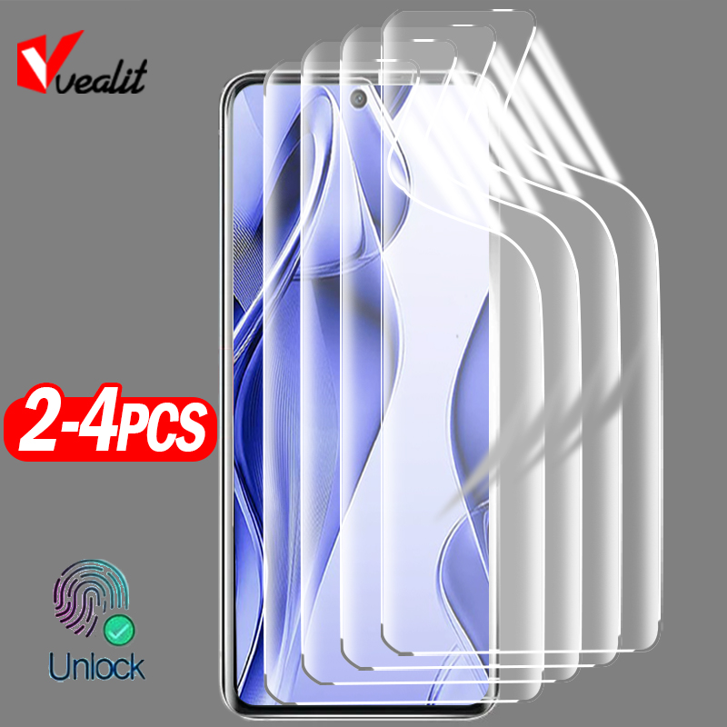 Vivo V40 - 2-4 шт. полностью изогнутая матовая мягкая