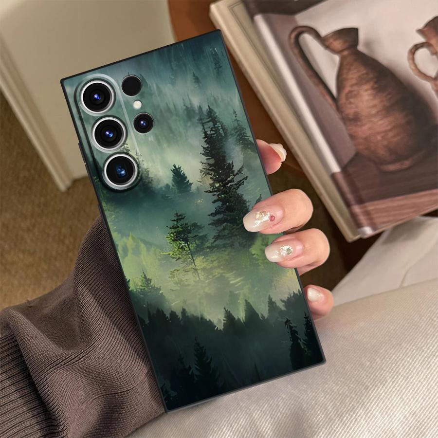 Samsung Galaxy S25 - Чехол Forest Mist для Samsung Galaxy