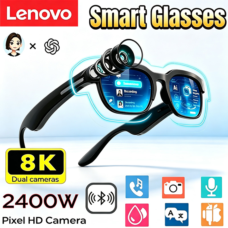 Умные очки Lenovo с камерой 24 – обзор и цена Smart Glasses Lens