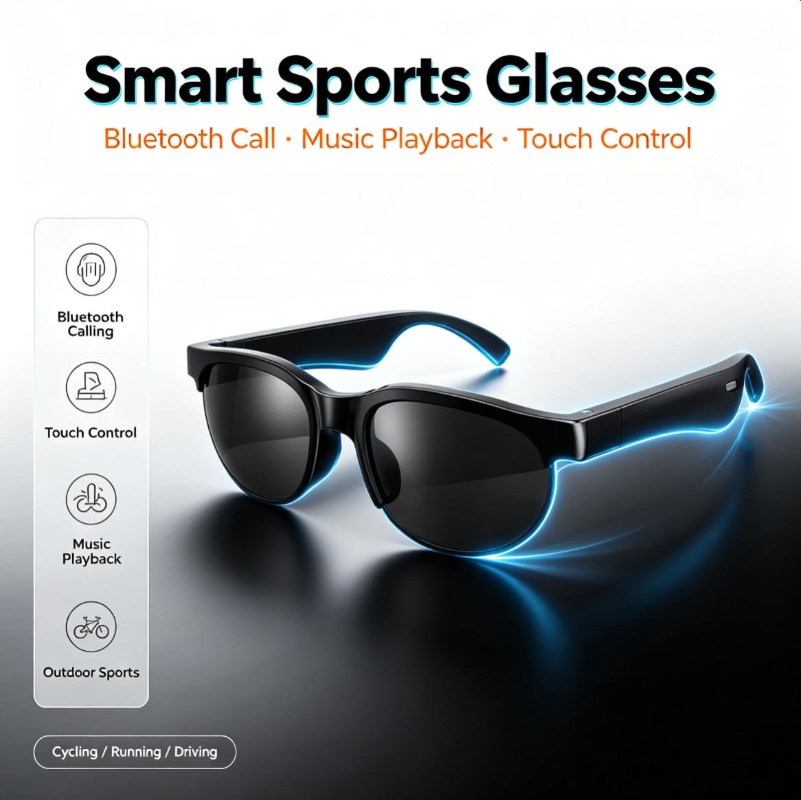 XG88 PRO Умные Bluetooth-очки  – обзор и цена Smart Glasses Lens