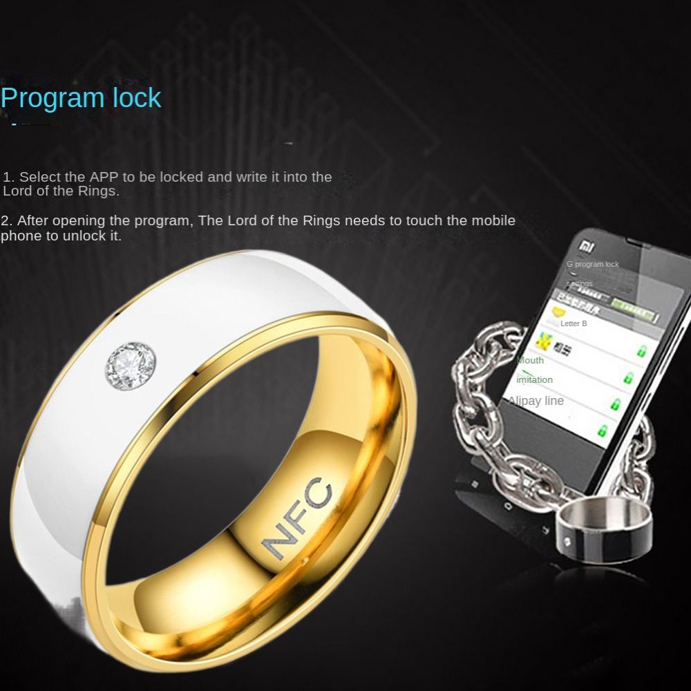NFC Smart Ring из нержавеющей  – обзор и цена Smart Ring Nfc Pay